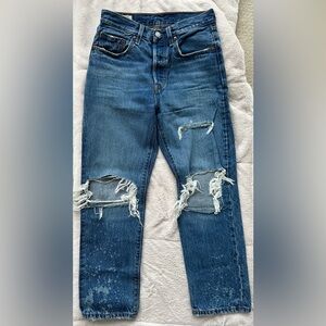 Levi’s 501 crop Athens Ranks